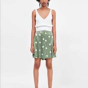 Zara Polka Dot Shorts
